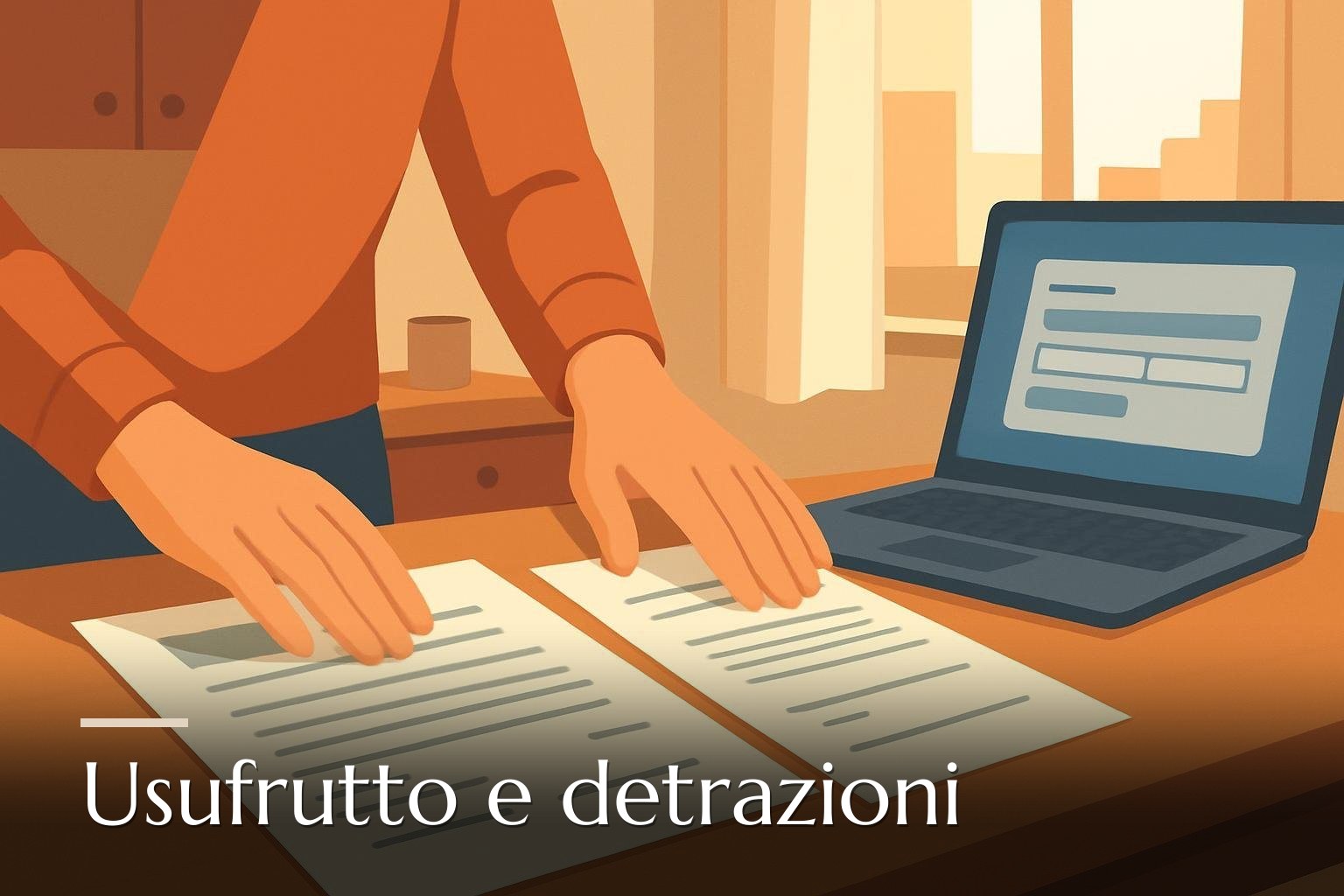 Detrazioni usufruttuario: guida pratica per proprietari e usufruttuari