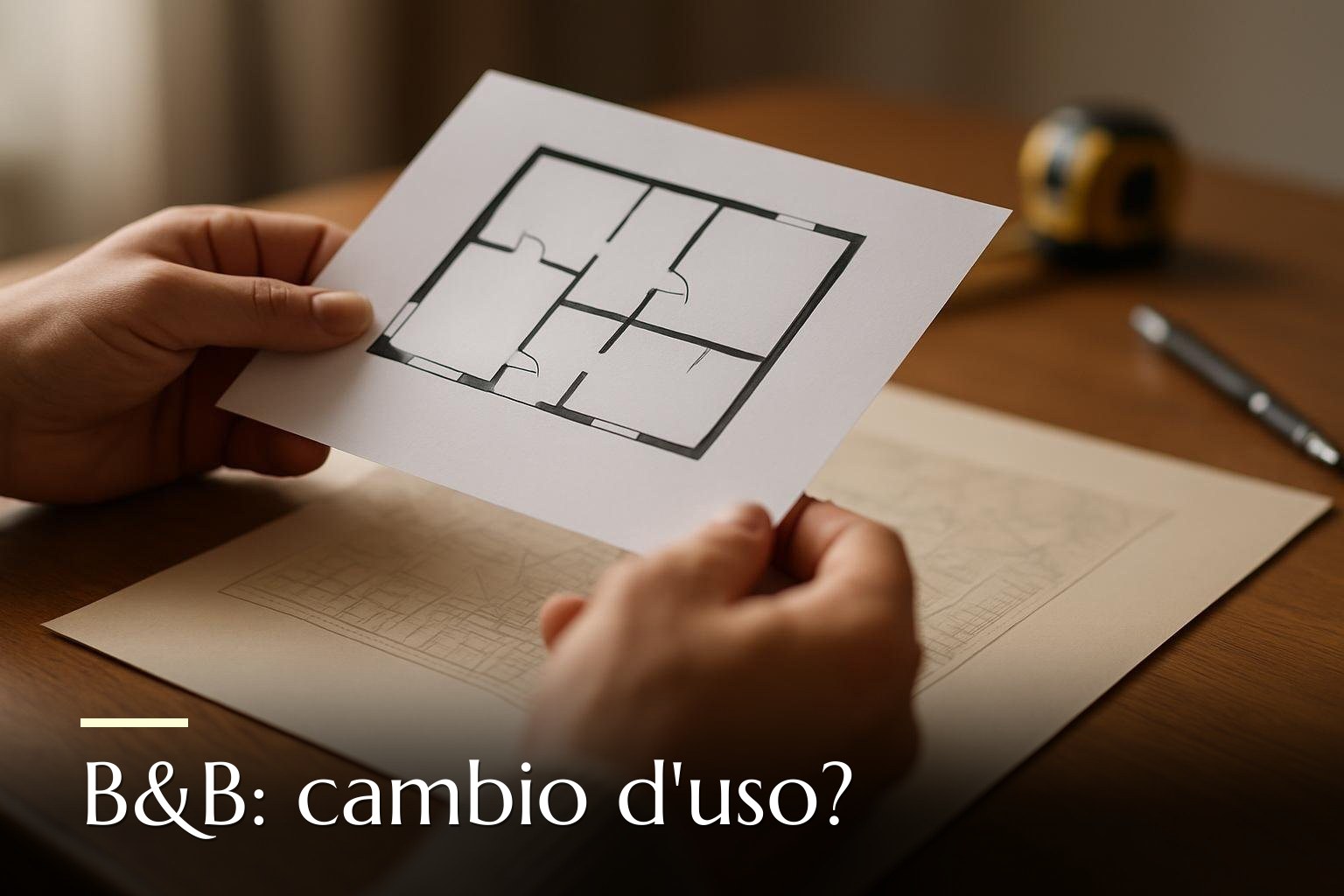 Cambio destinazione d'uso B&B: quando è davvero necessario
